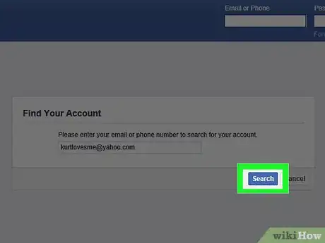 Imagen titulada Reset Your Facebook Password When You Have Forgotten It Step 4