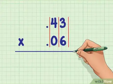 Imagen titulada Multiply Decimals Step 1