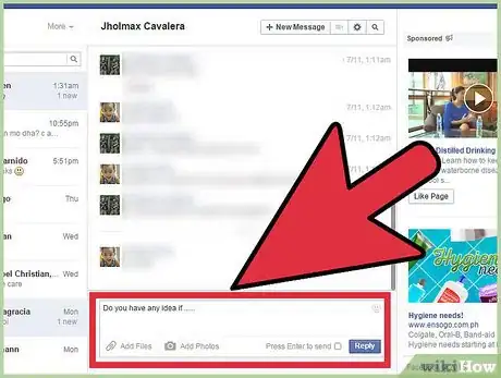 Imagen titulada Start a Conversation with a Guy on Facebook Step 21
