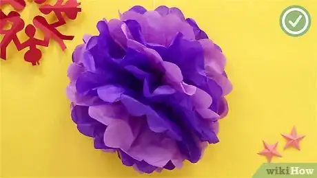 Imagen titulada Make Tissue Paper Flowers Step 6