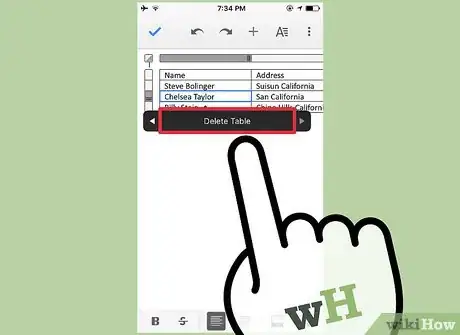 Imagen titulada Delete a Table in Google Docs Step 14