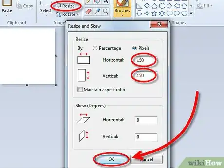 Imagen titulada Make Simple Pixels in Microsoft Paint Step 3