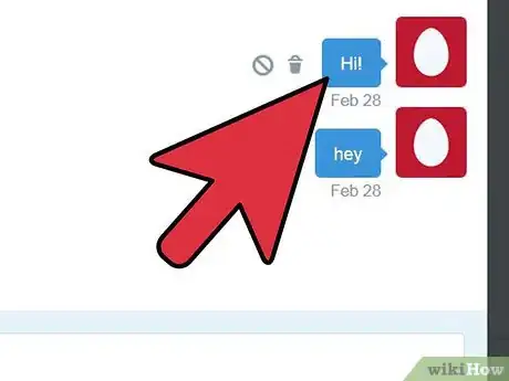 Imagen titulada Delete a Direct Message on Twitter Step 7