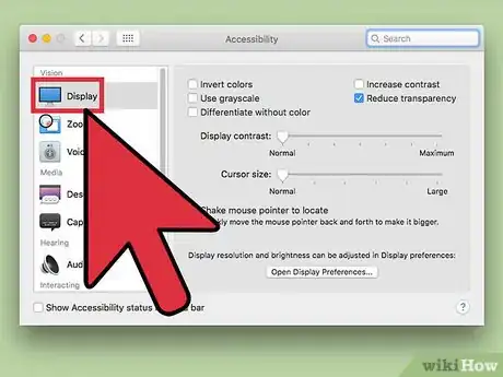 Imagen titulada Change a Mouse Pointer Size in Mac Os X Step 3