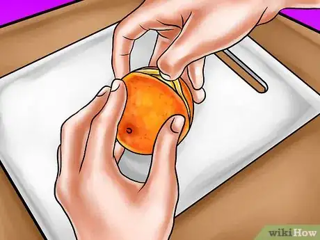 Imagen titulada Make a Candle out of an Orange Step 2