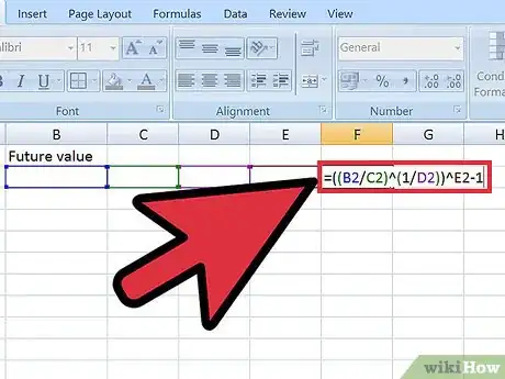Imagen titulada Calculate Average Growth Rate in Excel Step 4
