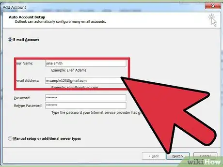 Imagen titulada Access Gmail in Outlook 2010 Step 5