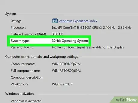 Imagen titulada Determine the Bit Count for a Windows Computer Step 9