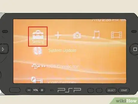 Imagen titulada Upgrade Your PSP Firmware Step 2