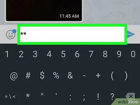 Imagen titulada Type Bold Text on Telegram on Android Step 3