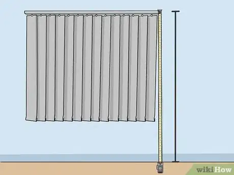 Imagen titulada Hang Curtains over Vertical Blinds Step 8