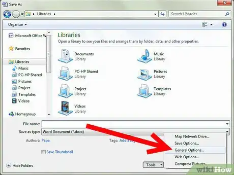 Imagen titulada Remove Passwords from Microsoft Word 2007 Step 8Bullet3