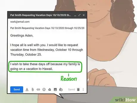 Imagen titulada Request Time Off from Work by Email Step 8
