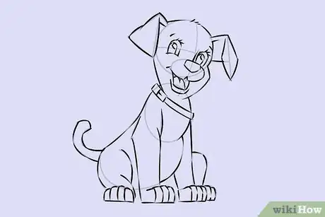 Imagen titulada Draw a Cartoon Dog Step 23