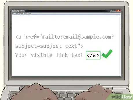 Imagen titulada Create an Email Link in HTML Step 7