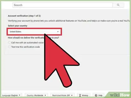 Imagen titulada Verify Your YouTube Account Step 2