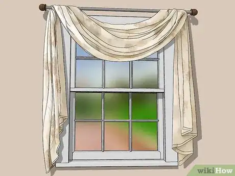 Imagen titulada Drape Window Scarves Step 4