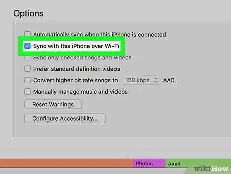 Imagen titulada Sync an iPhone to Mac Step 11