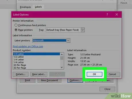 Imagen titulada Create Labels in Microsoft Word Step 14