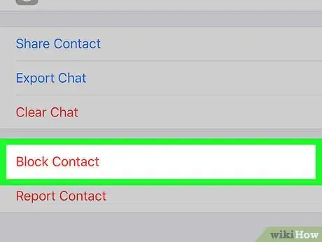 Imagen titulada Delete a Contact from WhatsApp Step 6
