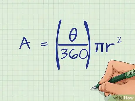 Imagen titulada Calculate the Area of a Sector Step 1