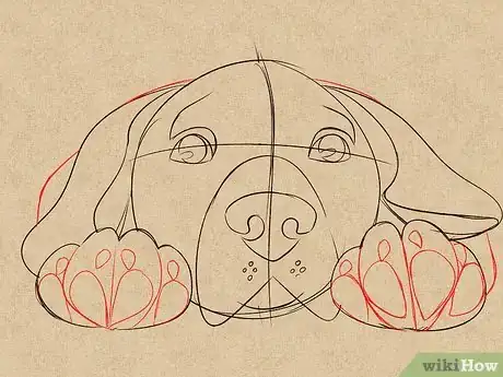 Imagen titulada Draw a Dog Face Step 6