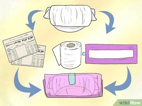 Imagen titulada Dispose of Sanitary Pads Step 2