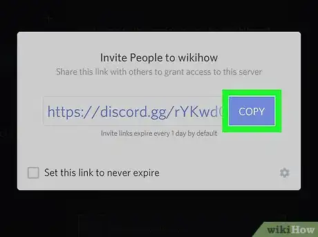 Imagen titulada Invite People to a Discord Channel on a PC or Mac Step 8