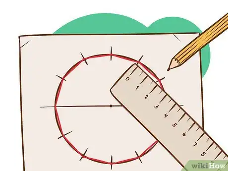 Imagen titulada Construct Regular Polygons Using a Circle Step 9