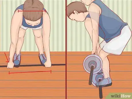 Imagen titulada Do a Bent over Row Step 2