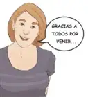 dar un discurso de agradecimiento