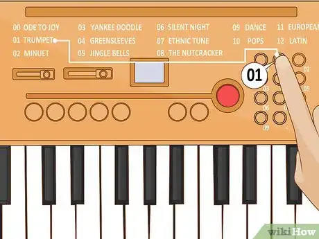 Imagen titulada Play a Casio Keyboard (Beginners) Step 2