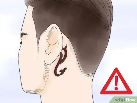 Imagen titulada Get a Behind the Ear Tattoo Step 17