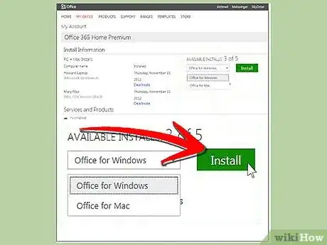 Imagen titulada Install Office 2013 and Office 365 Step 9