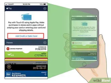 Imagen titulada Add Cards to Apple Wallet Step 2