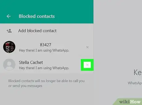 Imagen titulada Block Contacts on WhatsApp Step 26