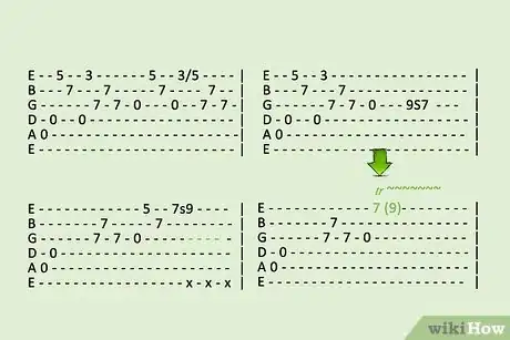 Imagen titulada Read Guitar Tabs 16