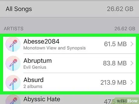 Imagen titulada Delete Music on Your iPhone Step 6