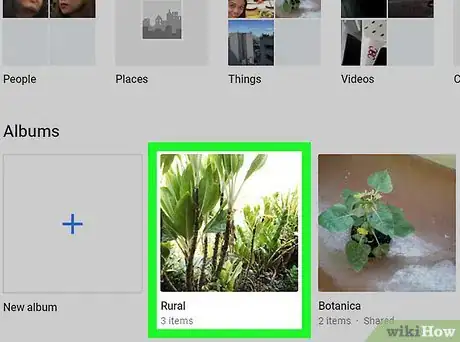 Imagen titulada Change a Google Photos Album Cover on PC or Mac Step 3