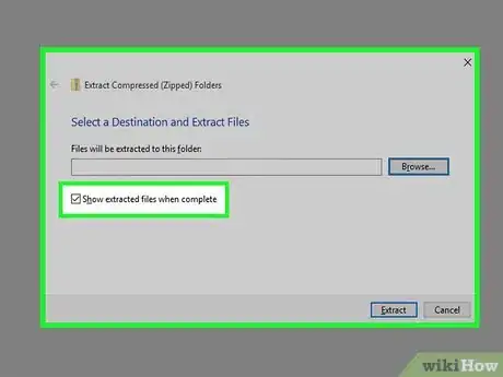 Imagen titulada Unzip a File Step 3