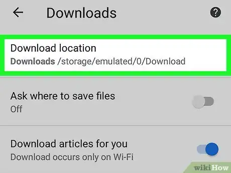 Imagen titulada Change the Download Location in Chrome Step 12