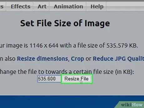 Imagen titulada Change the Size of an Image in KB Step 8