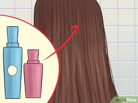 Imagen titulada Make Frizzy or Curly Hair Into Straight Hair Step 9