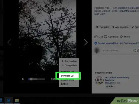 Imagen titulada Save Facebook Videos Step 3