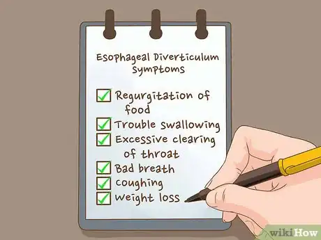 Imagen titulada Treat Esophageal Diverticulum Step 1