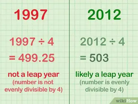 Imagen titulada Calculate Leap Years Step 2