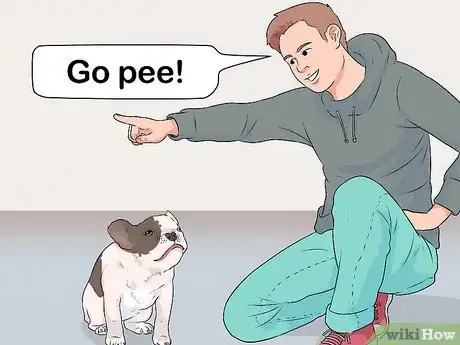 Imagen titulada Get Your Dog to Pee on Command Step 1