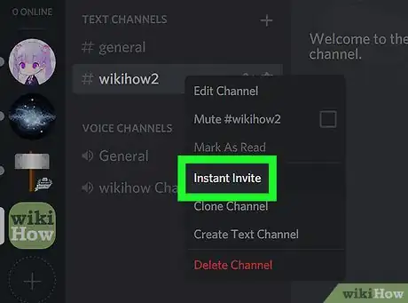 Imagen titulada Invite People to a Discord Channel on a PC or Mac Step 4