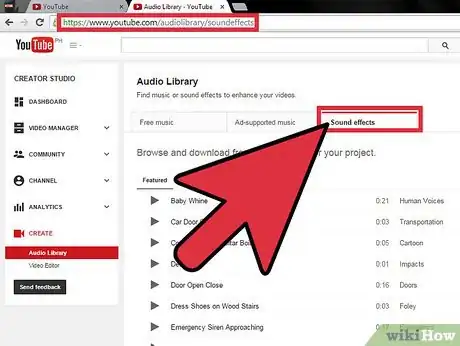 Imagen titulada Add Music to YouTube Videos Step 6