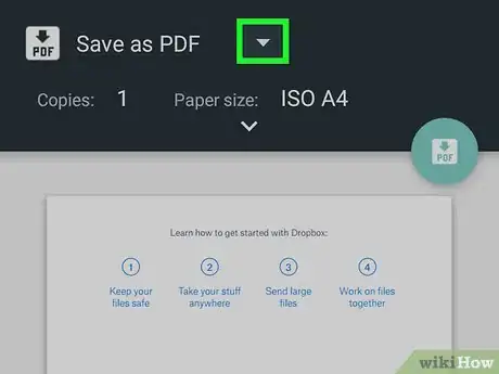Imagen titulada Print Files from a Mobile Phone Using Dropbox Step 27